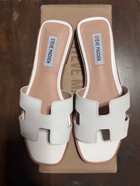 steve madden hermes oran dupe|steve madden sandals dupe.